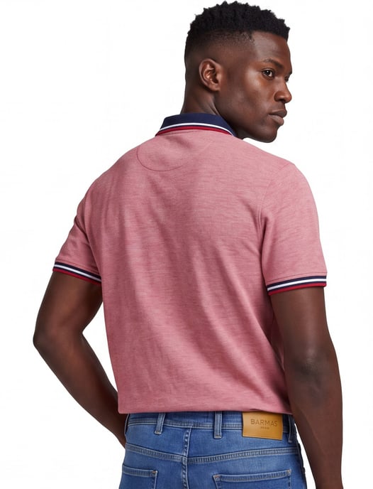 Jack & Jones poloshirt rood Plus Size - Image 2