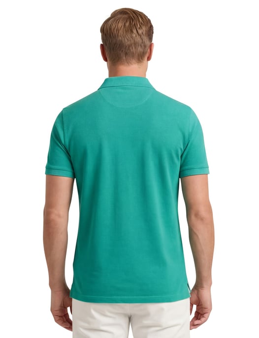 Gant polo normale fit lichtblauw effen katoen effen - Image 2