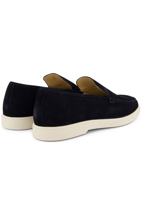 Rehab loafers donkerblauw effen leer - Image 3