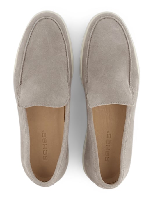 Rehab loafer beige met witte zool SIMON leer - Image 4