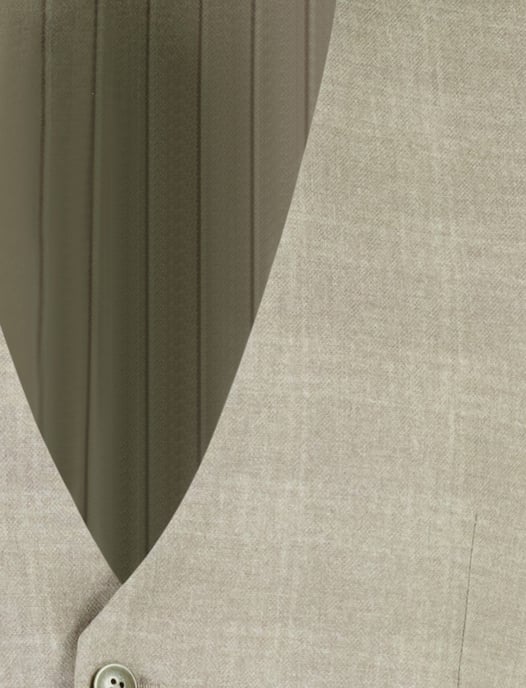 Gilet Zuitable beige zomer katoen - Image 3