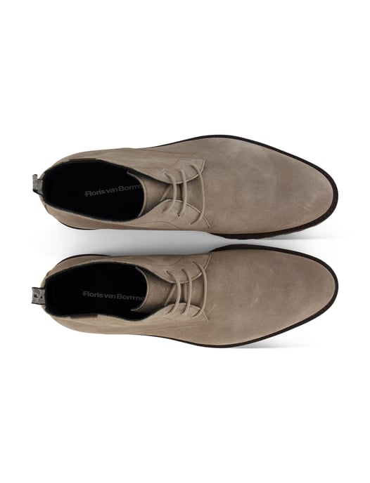 Effen veterschoen leer Floris van Bommel beige - Image 4