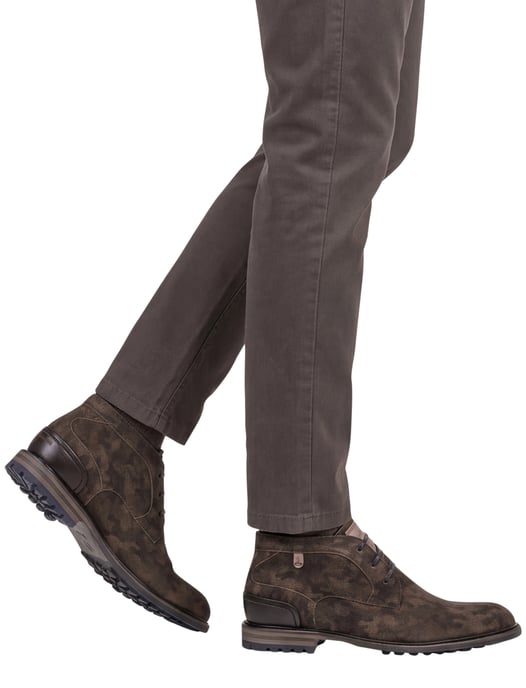 suede nette schoenen van Bommel groen print - Image 2