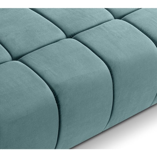 Furnilux Lauder 2-zits sofa bed mintblauw moderne sofa met slaapfunctie - Image 6