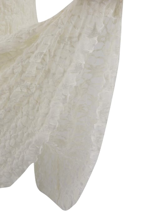Trendyol Curve Dam Ecru Enfärgad Maxi Plus size Kjolar - Image 2