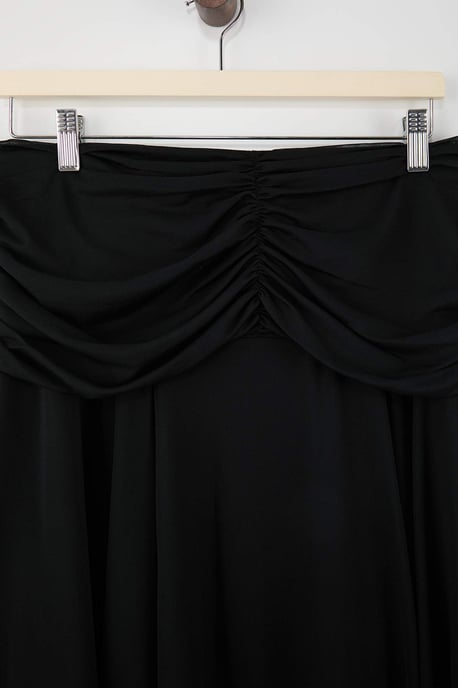 Trendyol Curve Dam Svart Etniskt mönster Maxi Plus size Kjolar - Image 3