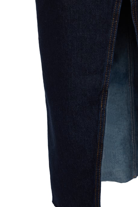 TRENDYOLMİLLA Dames Blauw Effen Maxi Kokerrok- rok Kokerrok- rok Rokken - Image 4