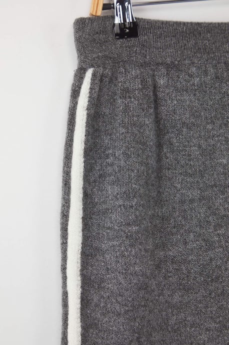 Trendyol Curve Dam Grå Randig Maxi Penn kjol Plus size Kjolar - Image 5