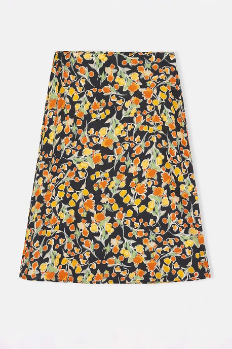 Trendyol Curve Dam Flerfärgad Prickig Midi A-linje Plus size Kjolar - Image 2
