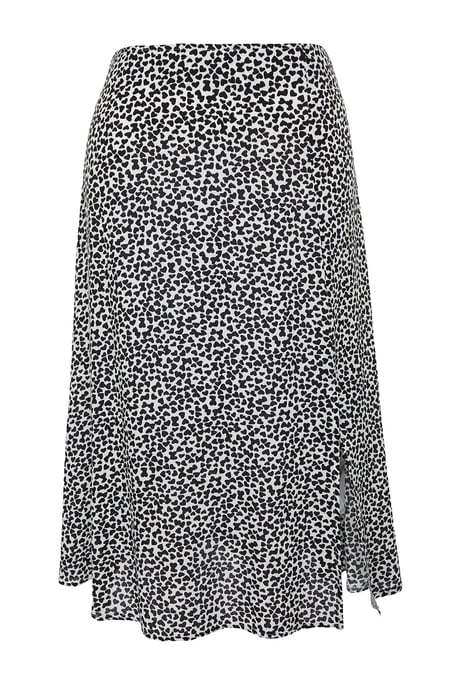 Trendyol Curve Dam Svart Djurmönster Midi A-linje A-linje Plus size Kjolar - Image 5