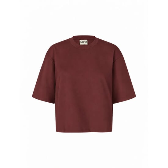 mbyM Emrys-m t-shirt maroon noir - - Image 1