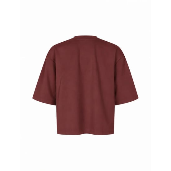 mbyM Emrys-m t-shirt maroon noir - - Image 2