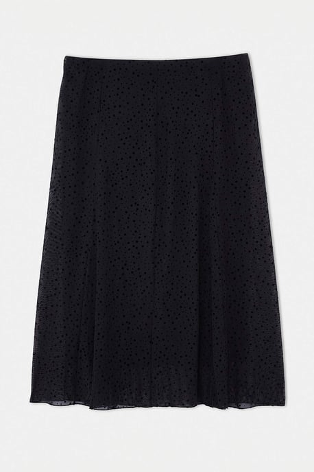 Trendyol Curve Dam Svart Rutig Midi Plus size Kjolar - Image 4