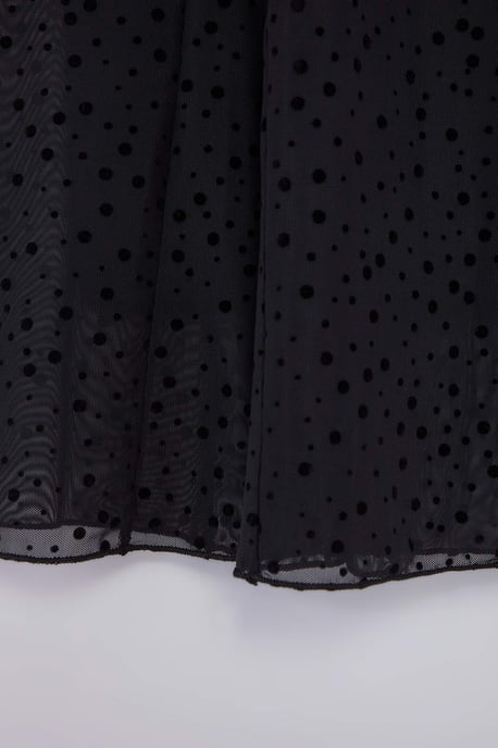 Trendyol Curve Dam Svart Rutig Midi Plus size Kjolar - Image 5