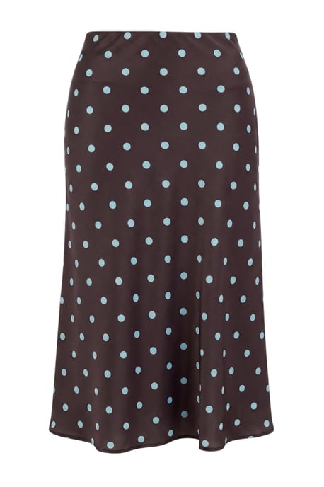 Trendyol Curve Dam Flerfärgad Enfärgad Midi Plus size Kjolar - Image 3
