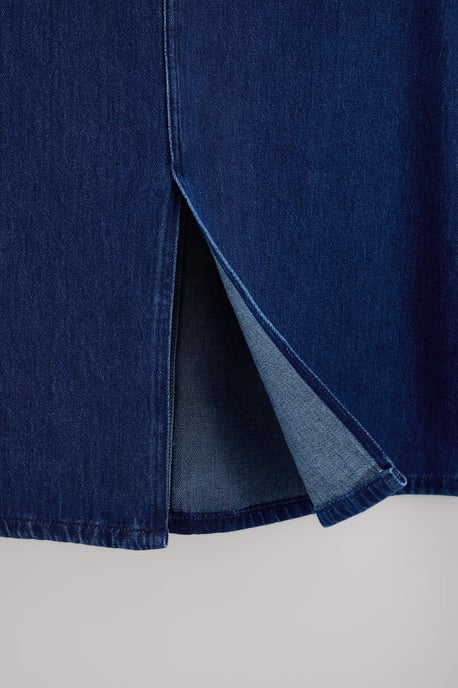 Trendyol Curve Dam Enfärgad Midi A-linje Plus size Kjolar - Image 2