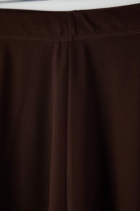 Trendyol Curve Dam Brun Enfärgad Kort / Mini A-linje A-linje Plus size Kjolar - Image 5