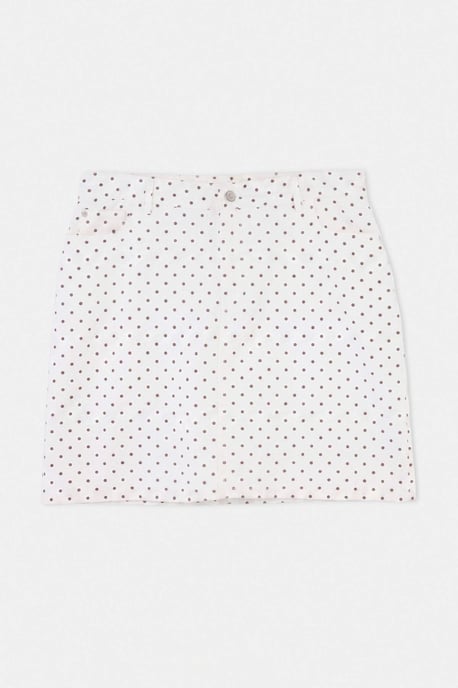 Trendyol Curve Dam Vit Enfärgad Kort / Mini A-linje A-linje Plus size Kjolar - Image 5