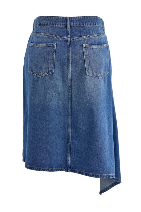 Trendyol Curve Dam Enfärgad Midi A-linje Plus size Kjolar - Image 2