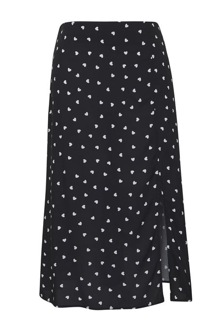 Trendyol Curve Dam Svart Prickig Midi A-linje Plus size Kjolar - Image 5