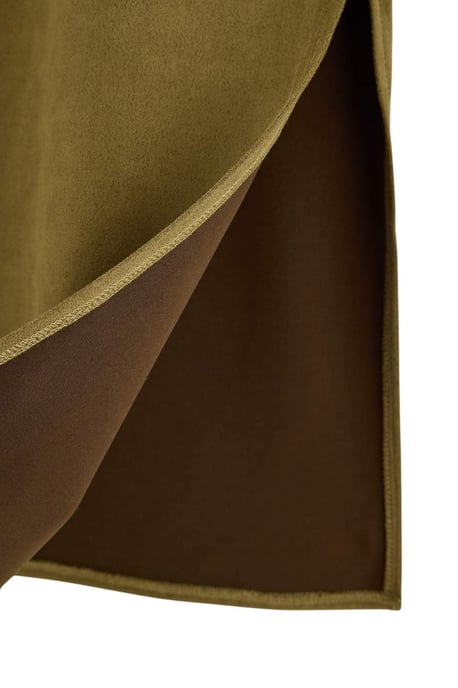Trendyol Curve Dam Khaki Enfärgad Midi Stora storlekar Kjolar - Image 4