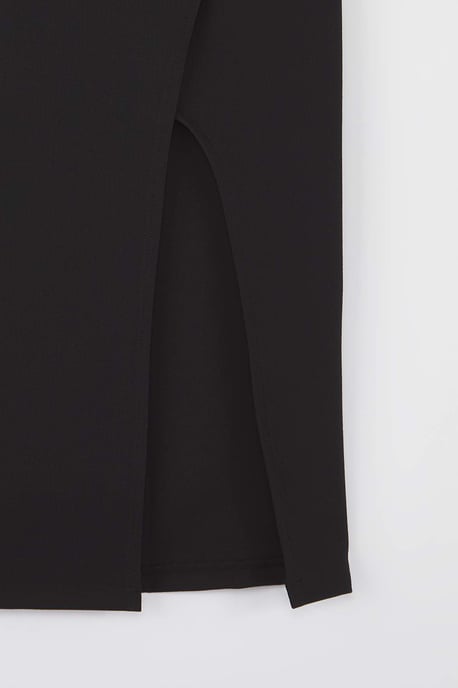 Trendyol Curve Dam Svart Enfärgad Midi Penn kjol Plus size Kjolar - Image 5