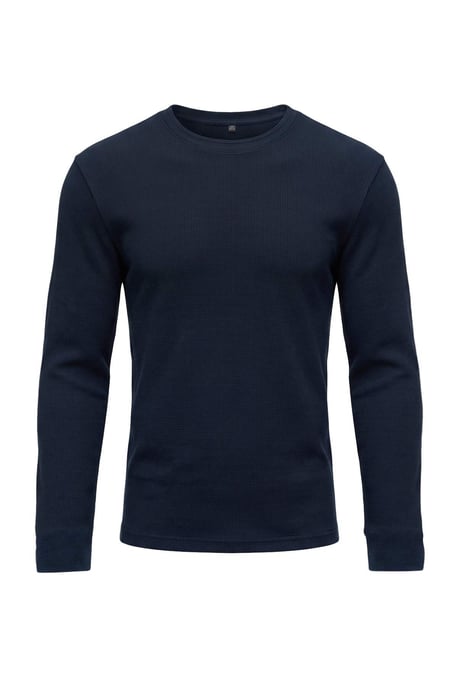 TRENDYOL MAN Men's Dark blue Plain Long Regular fit Sweatshirts - Image 4
