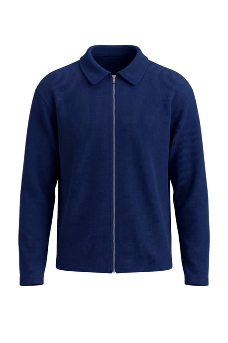 TRENDYOL MAN Men's Dark blue Plain Long Regular fit Sweatshirts - Image 4