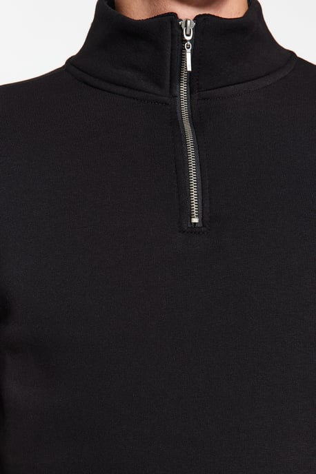TRENDYOL MAN Men's Black Animal print Long Regular fit Sweatshirts - Image 2