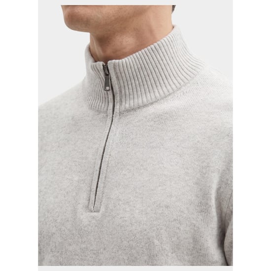 Bos Bright Blue Half zip 1111/40073 beige - Image 5