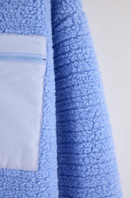 Trendyol Curve Dam Mörkblå Enfärgad Lång Oversize Plus size Sweatshirts - Image 4