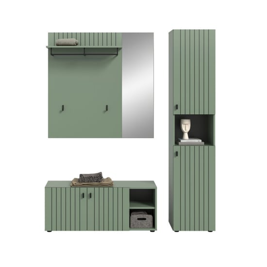 Furnilux Modulaire garderobekast op wielen ruimtebesparende opbergoplossing - Image 2