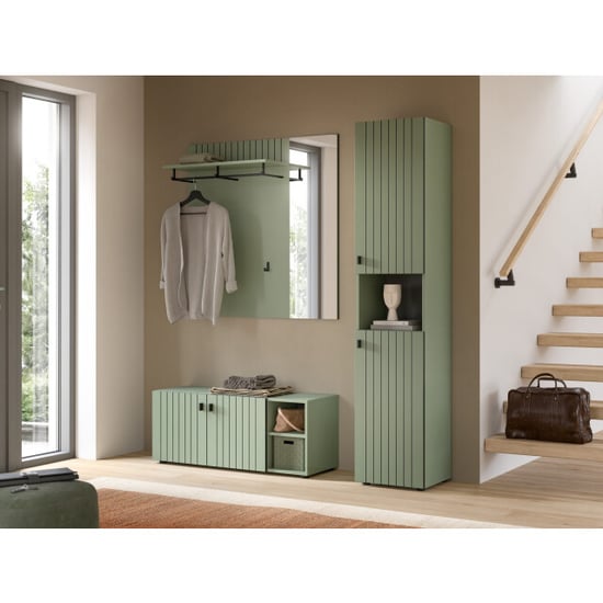 Furnilux Modulaire garderobekast op wielen ruimtebesparende opbergoplossing - Image 4