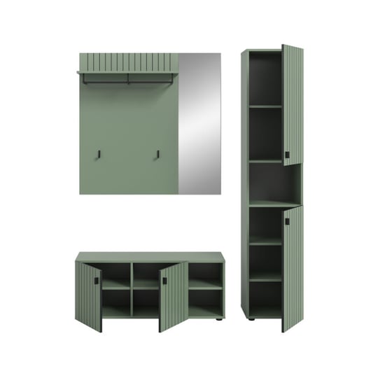 Furnilux Modulaire garderobekast op wielen ruimtebesparende opbergoplossing - Image 5