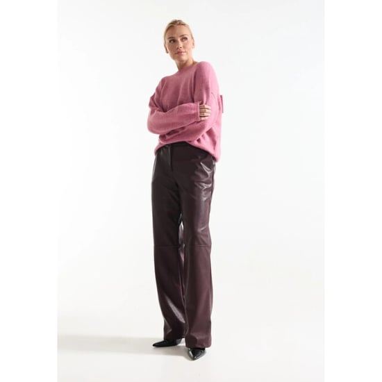 Jansen Amsterdam Bina broek pu425 vegan leather wine - Image 1