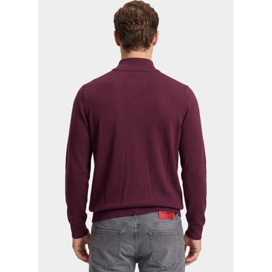 Bos Bright Blue Half zip 302/8070 - Image 3