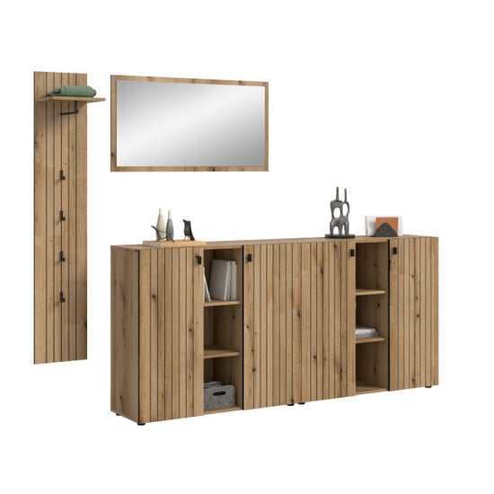 Furnilux Modulaire garderobekast op wielen ruimtebesparende opbergoplossing - Image 1