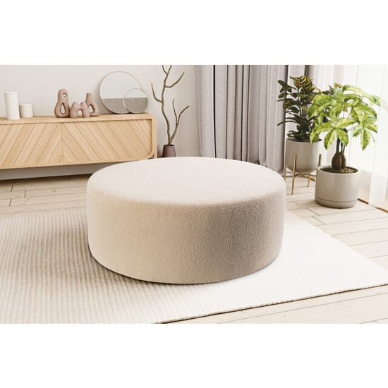 Furnilux Kolo kruk large stijlvolle kruk in trendy corduroy | compact design - Image 3