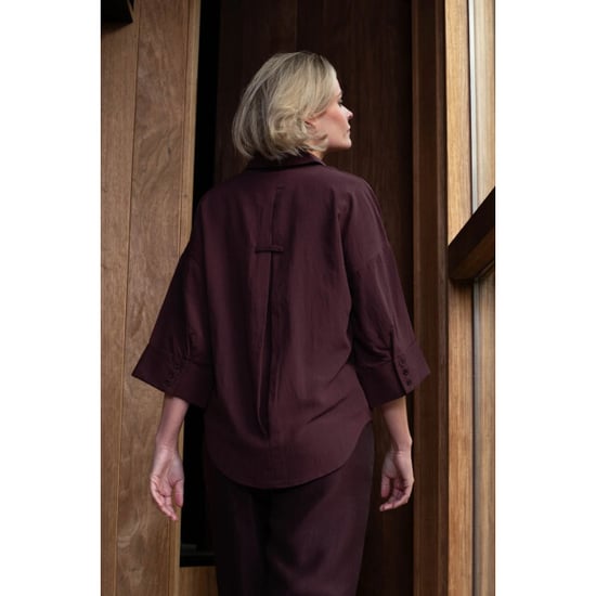 MAICAZZ Vieve blouse cabarnet - Image 6
