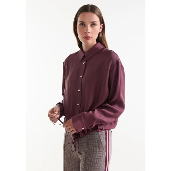 Jansen Amsterdam Inez blouse lws709 wine - Image 1