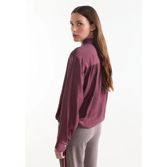 Jansen Amsterdam Inez blouse lws709 wine - Image 2