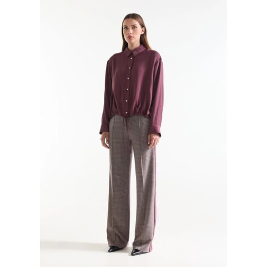Jansen Amsterdam Inez blouse lws709 wine - Image 3