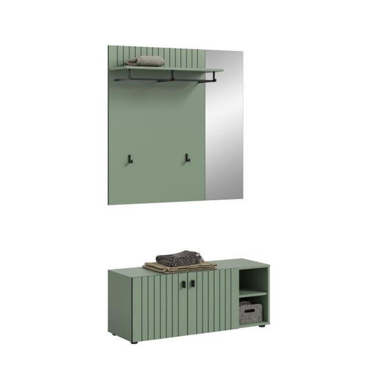 Furnilux Modulaire garderobekast op wielen ruimtebesparende opbergoplossing - Image 1
