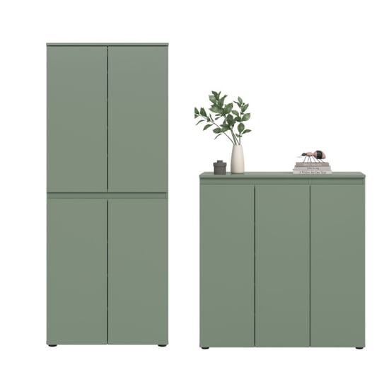 Furnilux Universele kast smoke green stauraumwonder met 15 verstelbare planken - - Image 5
