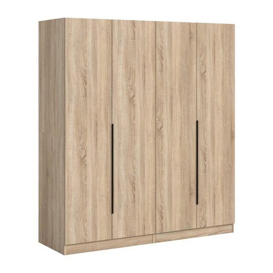 Furnilux Modulaire garderobekast combinatie twee hoge kast op wielen slaapkamer - Image 1