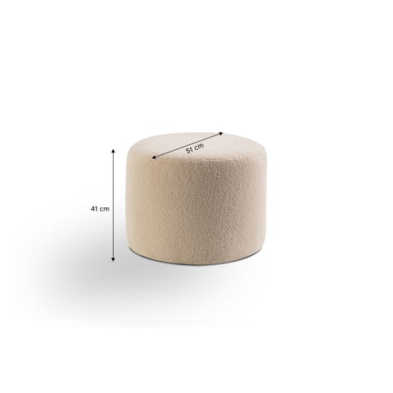 Furnilux Kolo kruk small stijlvolle kruk in trendy corduroy | compact design - Image 2