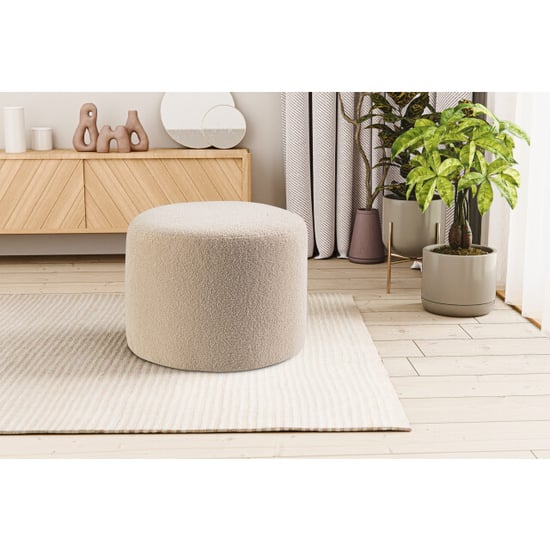 Furnilux Kolo kruk small stijlvolle kruk in trendy corduroy | compact design - Image 3