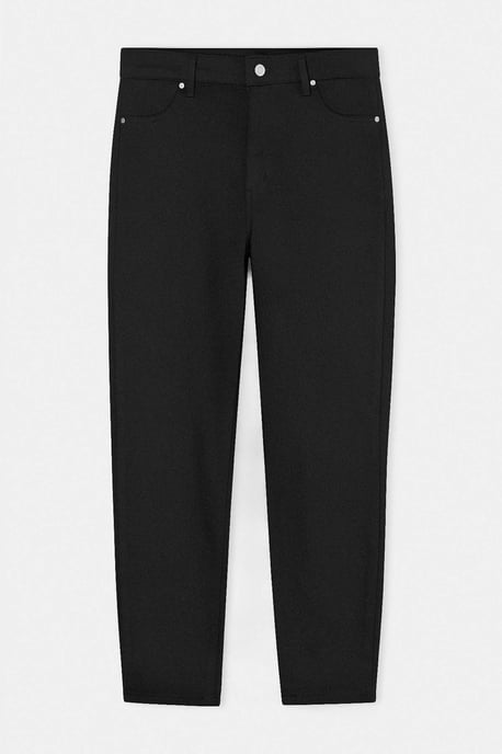 Trendyol Curve Dam Svart Enfärgad Skinny Hög midja Plus size Jeans - Image 3