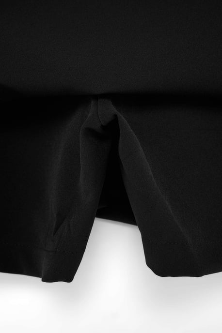 Trendyol Curve Dam Svart Enfärgad Kort / Mini Plus size Kjolar - Image 4