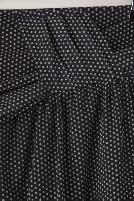 Trendyol Curve Dam Svart Prickig Kort / Mini Plus size Kjolar - Image 5